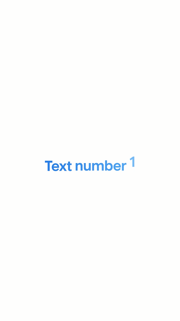 Single Line Bouncing Text
